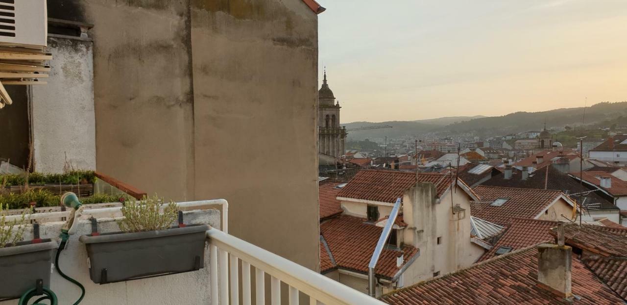 Апартаменти Duplex Luminoso Con Vistas En El Centro De Оренсе Екстер'єр фото